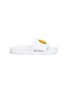 Main View - Click To Enlarge - JOSHUA SANDERS - Smiley® rubber slide sandals