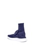 Detail View - Click To Enlarge - JOSHUA SANDERS - Oversized bow knit sock sneakers