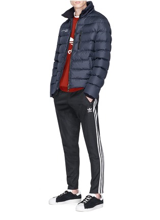 Figure View - Click To Enlarge - ADIDAS - 'BB' 3-Stripes outseam track pants