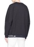Back View - Click To Enlarge - ADIDAS - 'NMD' logo print panelled sweatshirt