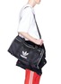 Figure View - Click To Enlarge - ADIDAS - Logo print duffel bag