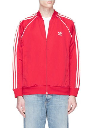 Main View - Click To Enlarge - ADIDAS - 'SST' 3-Stripes track jacket
