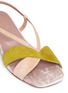 Detail View - Click To Enlarge - DRIES VAN NOTEN - Cutout colourblock suede sandals