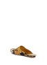 Detail View - Click To Enlarge - DRIES VAN NOTEN - Floral embroidered slides