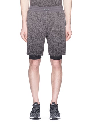 Main View - Click To Enlarge - ADIDAS - x Reigning Champ layered performance shorts