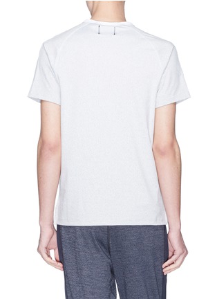 Back View - Click To Enlarge - ADIDAS - x Reigning Champ jacquard T-shirt