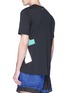 Back View - Click To Enlarge - 72896 - Tape stripe Climachill® performance T-shirt
