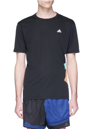 Main View - Click To Enlarge - 72896 - Tape stripe Climachill® performance T-shirt