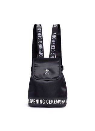Main View - Click To Enlarge - OPENING CEREMONY - Logo mini twill backpack