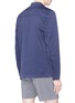 Back View - Click To Enlarge - FALKE - Asymmetric zip windbreaker jacket