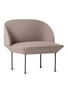 Main View - Click To Enlarge - MUUTO - Oslo lounge chair – Light Pink