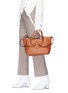 Figure View - Click To Enlarge - 71172 - 'Thela' medium leather trapeze tote