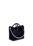 Detail View - Click To Enlarge - 71172 - 'Ornella' inverted handle leather tote