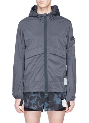 Main View - Click To Enlarge - SATISFY - 'Run Away' print packable windbreaker jacket