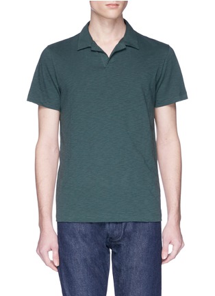 Main View - Click To Enlarge - THEORY - 'Willem' jersey polo shirt