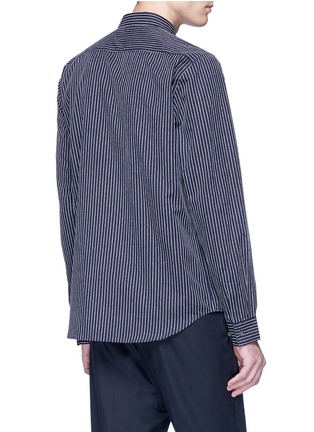 Back View - Click To Enlarge - THEORY - 'Irving' pinstripe shirt