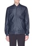 Main View - Click To Enlarge - THEORY - 'Hubert' lambskin leather varsity jacket