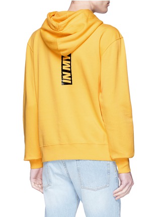 Back View - Click To Enlarge - TIM COPPENS - 'Acid in My Heart' slogan print hoodie