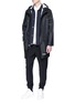 Figure View - Click To Enlarge - TIM COPPENS - Virgin wool twill jogging pants