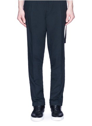 Main View - Click To Enlarge - TIM COPPENS - 'American Dreamer' embroidered strap pants
