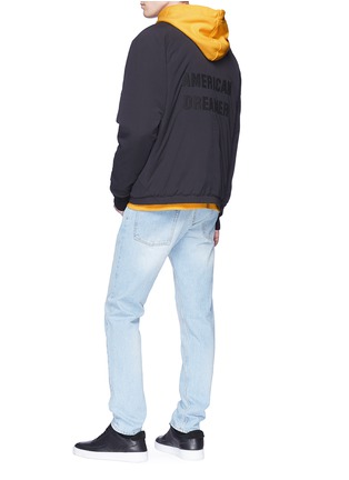 Figure View - Click To Enlarge - TIM COPPENS - 'American Dreamer' appliqué varsity jacket