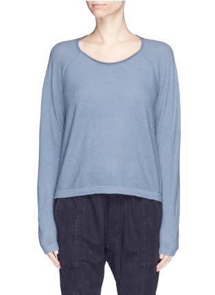 Main View - Click To Enlarge - JAMES PERSE - Crew neck cashmere raglan sweater