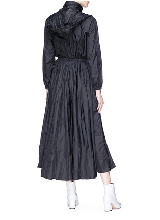 Back View - Click To Enlarge - OPENING CEREMONY - Elastic waist maxi anorak dress