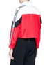 Back View - Click To Enlarge - OPENING CEREMONY - 'Warm Up' colourblock cropped track jacket