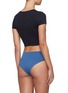 Back View - Click To Enlarge - SOLID & STRIPED - 'The Isabeli' reversible bikini bottoms