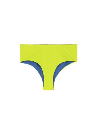 Main View - Click To Enlarge - SOLID & STRIPED - 'The Isabeli' reversible bikini bottoms