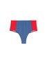 Main View - Click To Enlarge - SOLID & STRIPED - 'The Jessica' colourblock bikini bottoms