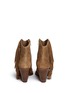 Back View - Click To Enlarge - ASH - 'Indy' star stud fringe suede boots