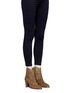 Figure View - Click To Enlarge - ASH - 'Indy' star stud fringe suede boots