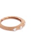 Detail View - Click To Enlarge - ROBERTO COIN - 'New Barocco' diamond 18k rose gold beaded ring