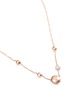Figure View - Click To Enlarge - ROBERTO COIN - Diamond 18k gold bead necklace