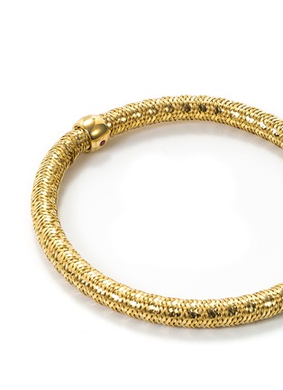 Figure View - Click To Enlarge - ROBERTO COIN - 'Primavera' 18k yellow gold bracelet
