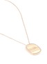Figure View - Click To Enlarge - ROBERTO COIN - 'Black Jade' diamond 18k rose gold pendant necklace