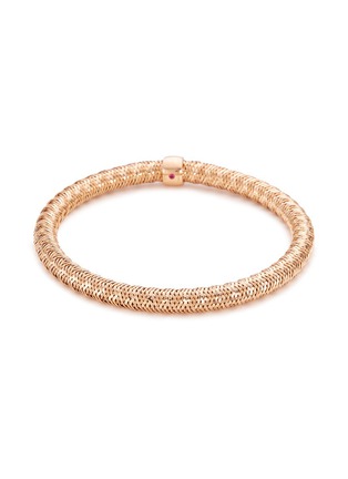 Figure View - Click To Enlarge - ROBERTO COIN - 'Primavera' 18k rose gold bracelet