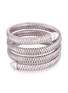 Main View - Click To Enlarge - ROBERTO COIN - 'Primavera' diamond 18k white gold coil bracelet