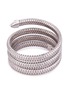Figure View - Click To Enlarge - ROBERTO COIN - 'Primavera' diamond 18k white gold coil bracelet