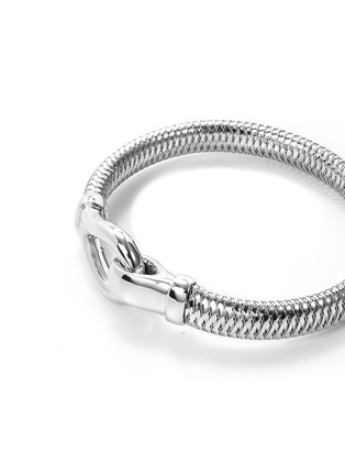 Figure View - Click To Enlarge - ROBERTO COIN - 'Primavera' 18k white gold small bracelet