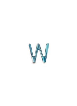 Main View - Click To Enlarge - LOQUET LONDON - Enamel letter charm – W