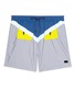 Main View - Click To Enlarge - FENDI SPORT - 'Bag Bugs' appliqué swim shorts