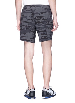Back View - Click To Enlarge - THE UPSIDE - 'Ultra' camouflage print running shorts