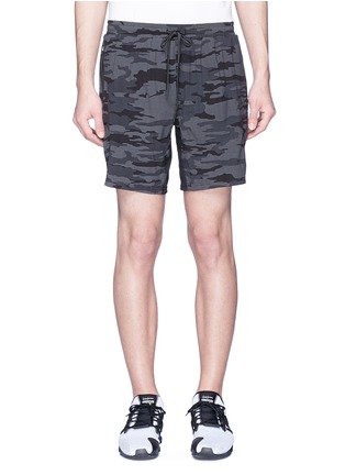 Main View - Click To Enlarge - THE UPSIDE - 'Ultra' camouflage print running shorts