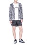 Figure View - Click To Enlarge - THE UPSIDE - 'Ultra' camouflage print running shorts