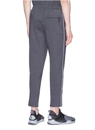Back View - Click To Enlarge - THE UPSIDE - Stripe outseam stretch jogging pants