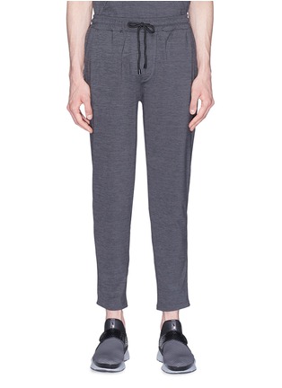 Main View - Click To Enlarge - THE UPSIDE - Stripe outseam stretch jogging pants