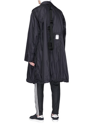 Back View - Click To Enlarge - Y-3 - Packable nylon coat