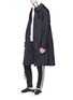 Figure View - Click To Enlarge - Y-3 - Packable nylon coat